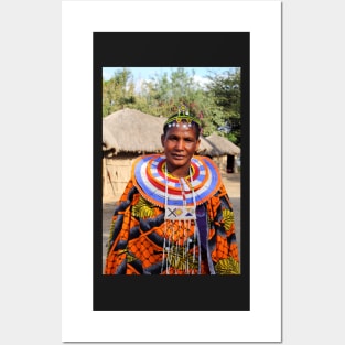 An Impressive Maasai Woman Posters and Art